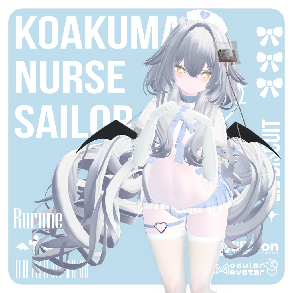 【特大セール中】💉小悪魔セーラーナース💉【VRChat想定】
