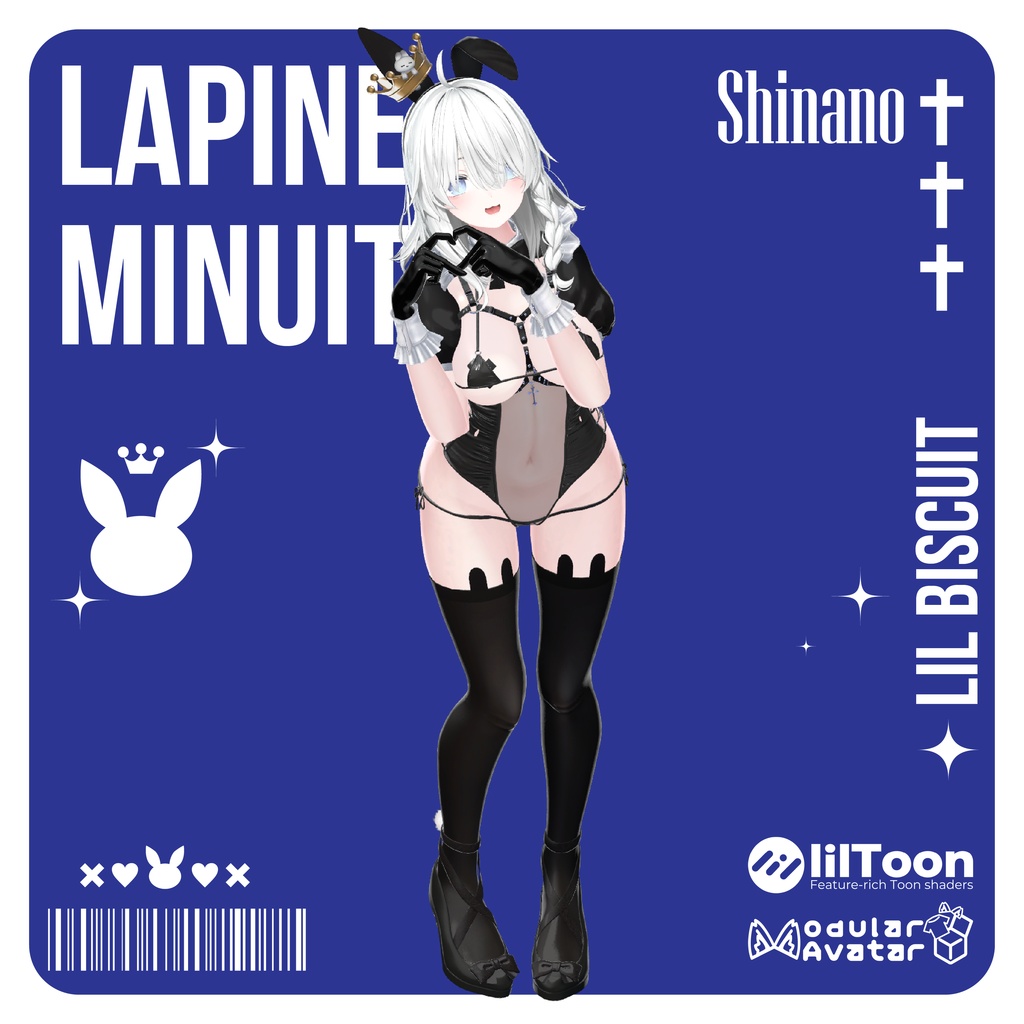 【!!BIG SALE!!】🐰LapineMinuit🐰【VRChat想定】