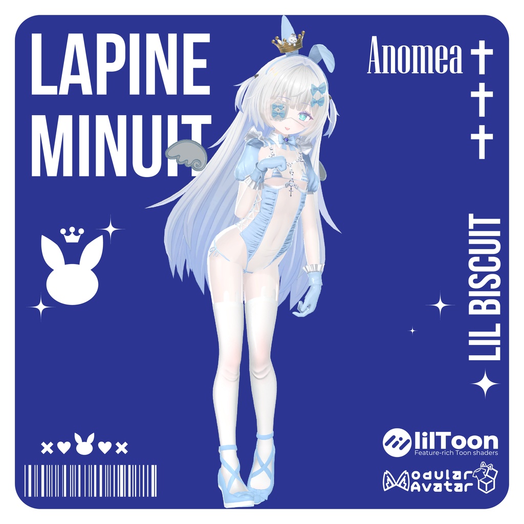 【!!BIG SALE!!】🐰LapineMinuit🐰【VRChat想定】