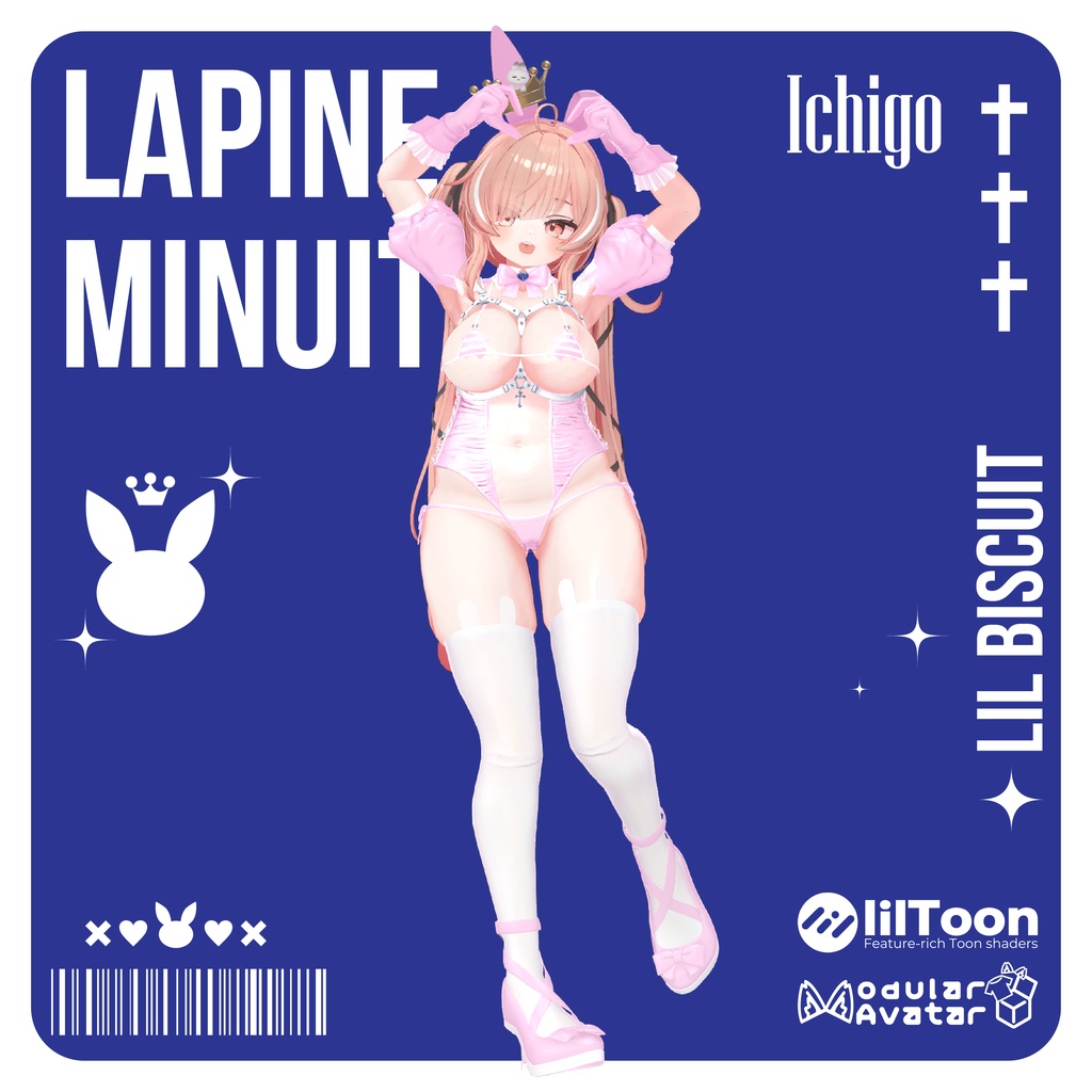 【!!BIG SALE!!】🐰LapineMinuit🐰【VRChat想定】