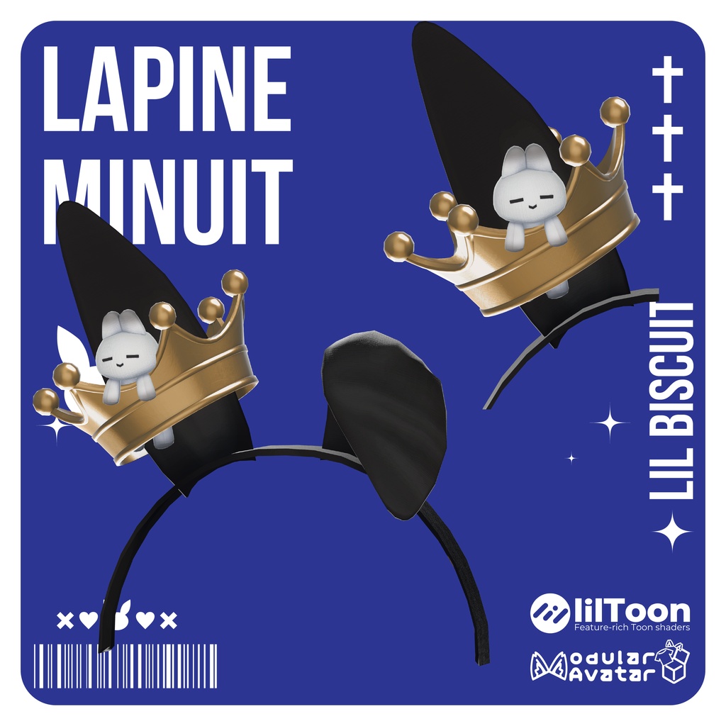 【!!BIG SALE!!】🐰LapineMinuit🐰【VRChat想定】