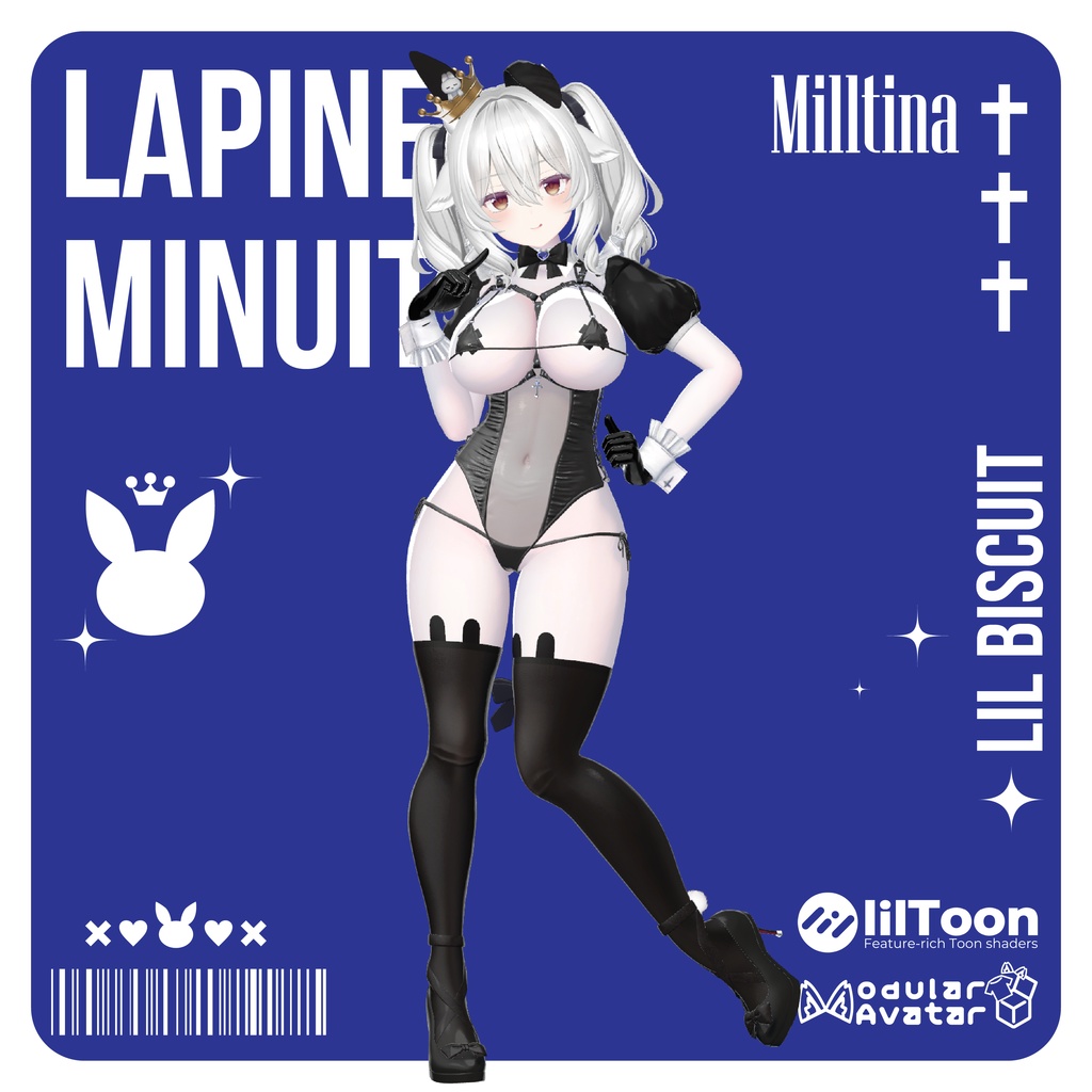 【!!BIG SALE!!】🐰LapineMinuit🐰【VRChat想定】