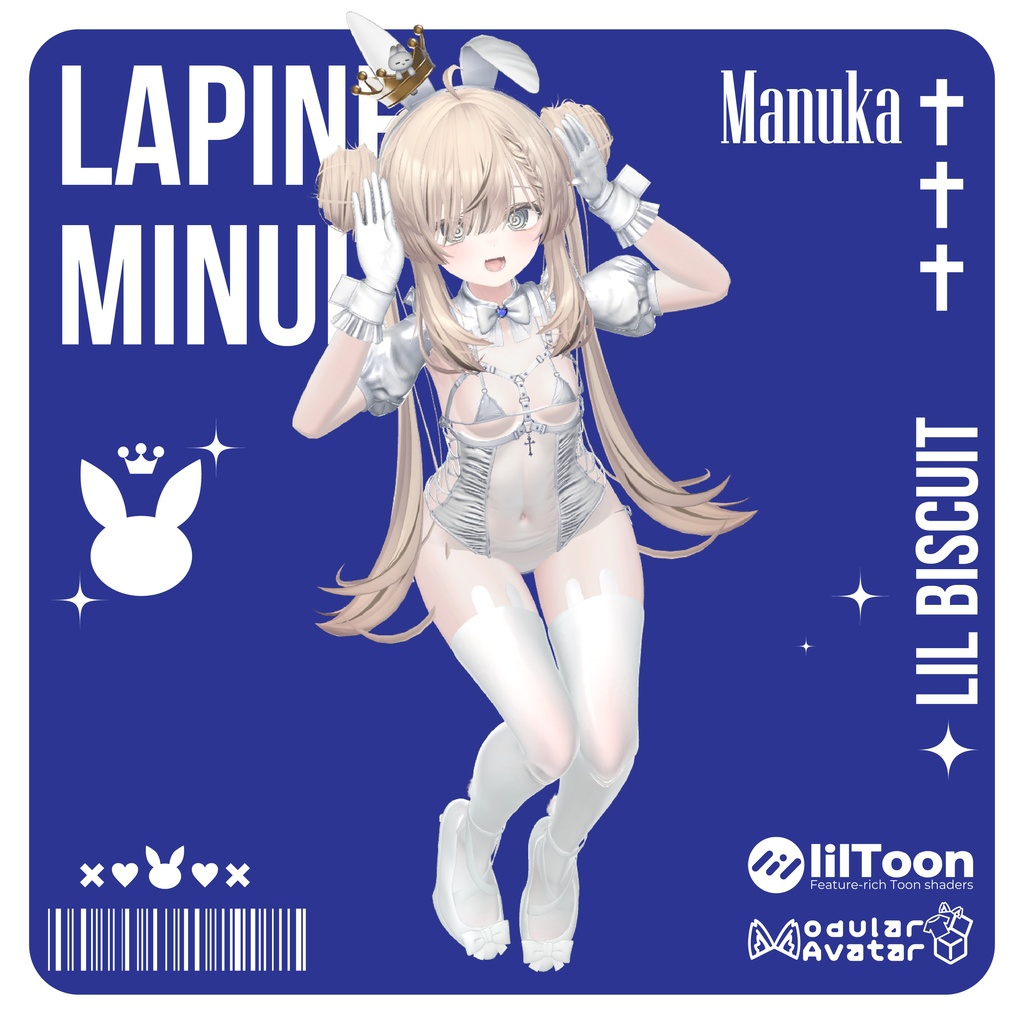 【!!BIG SALE!!】🐰LapineMinuit🐰【VRChat想定】