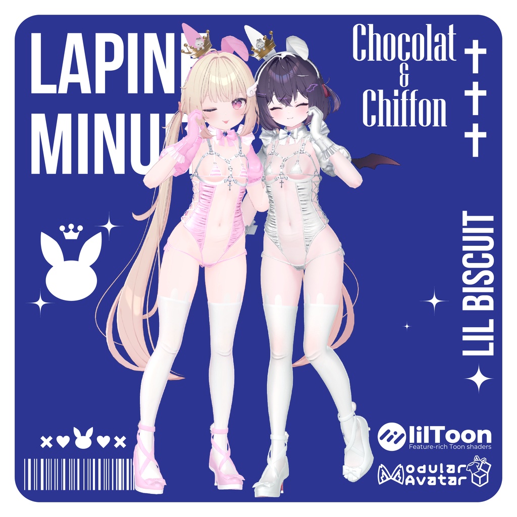 【!!BIG SALE!!】🐰LapineMinuit🐰【VRChat想定】
