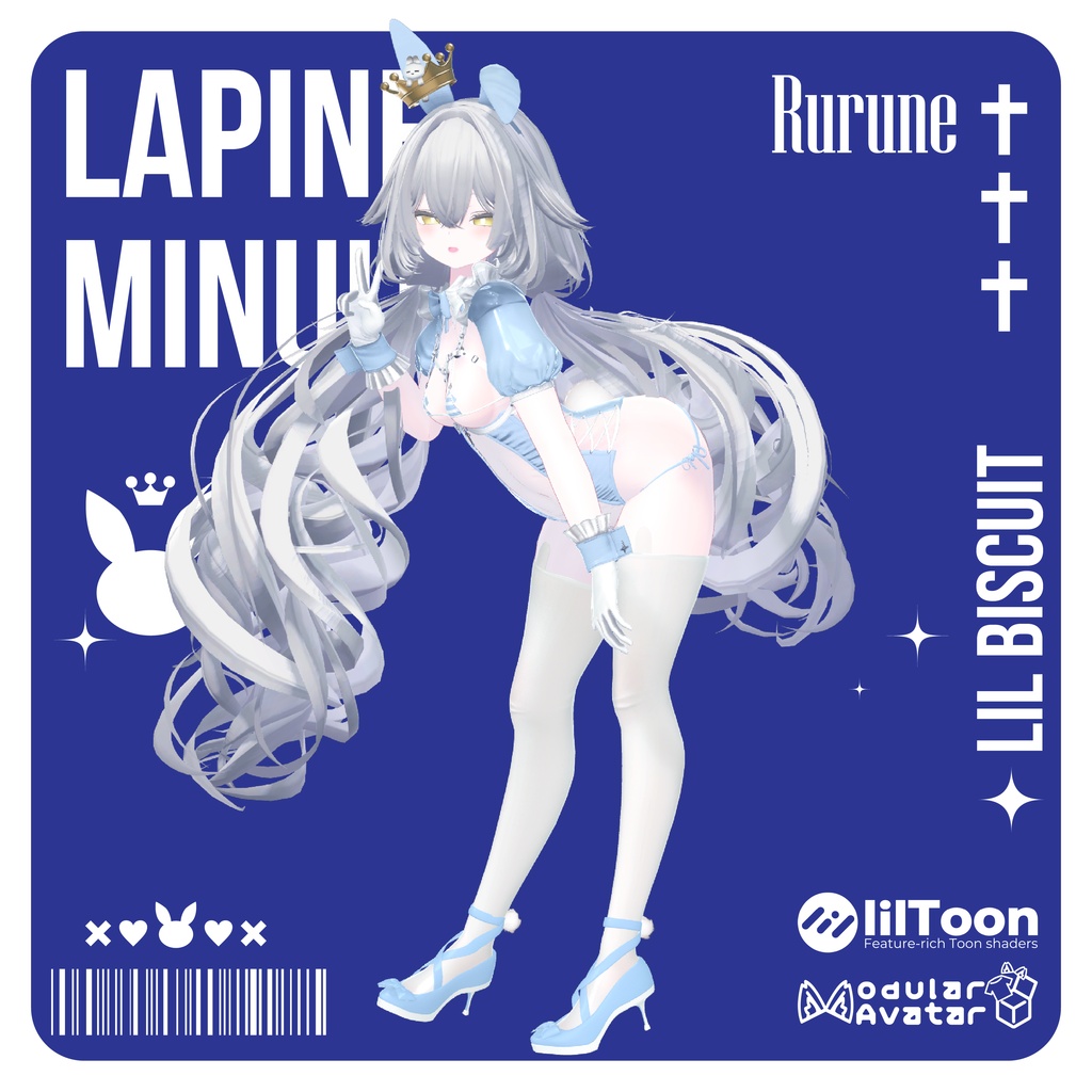 【!!BIG SALE!!】🐰LapineMinuit🐰【VRChat想定】