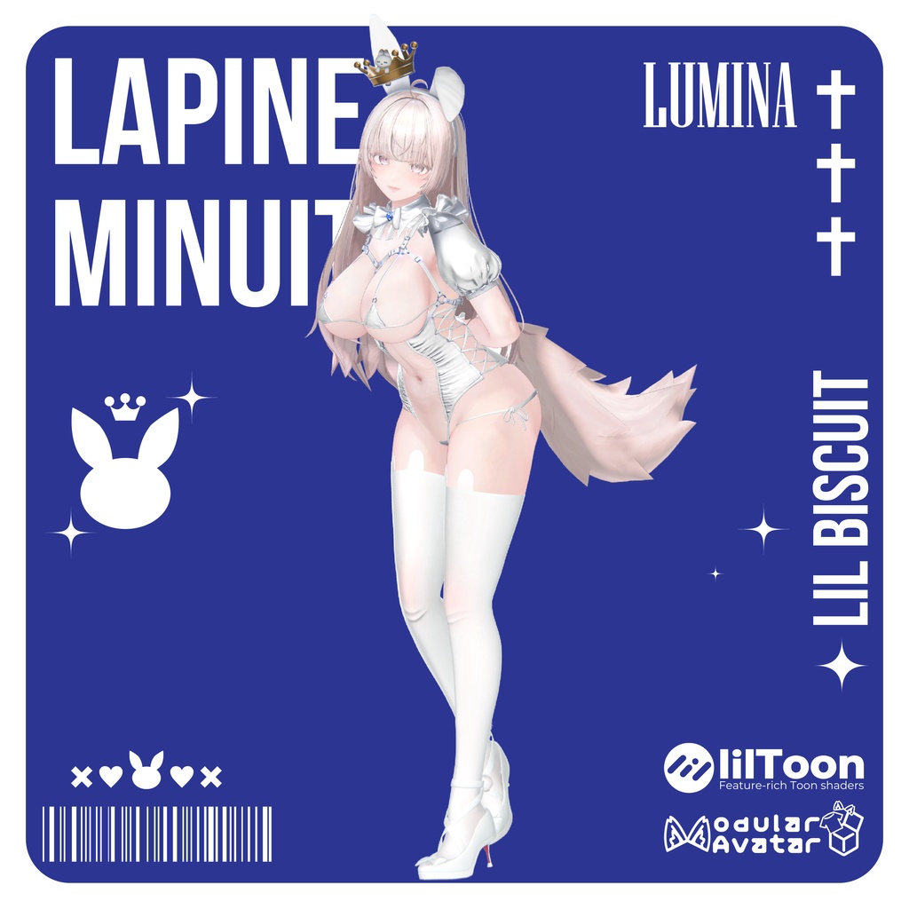 【!一部セール中!】🐰LapineMinuit🐰【VRChat想定】