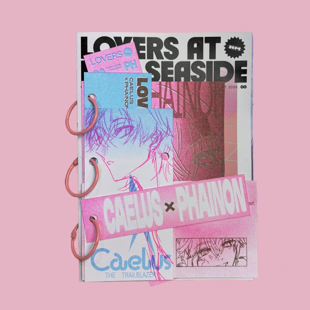LOVERS AT BLUE SEASIDE