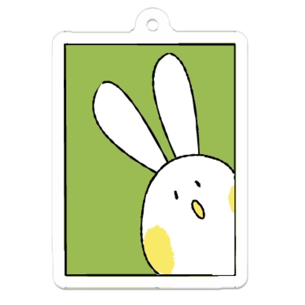 ミミヮウサギじゃないのぴょん#A2 未発表画像キーホルダー(全三種)