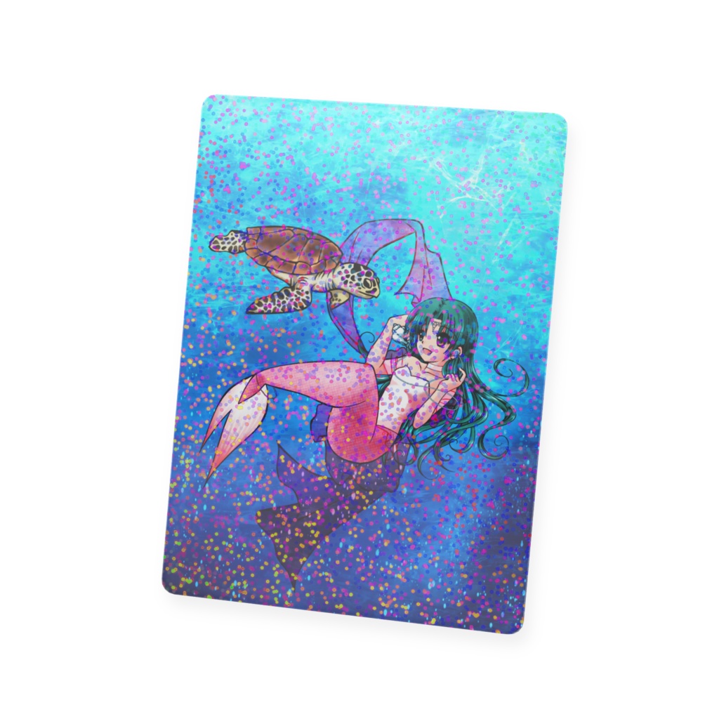 グリッター入りプラスチックカード(リーゼ)