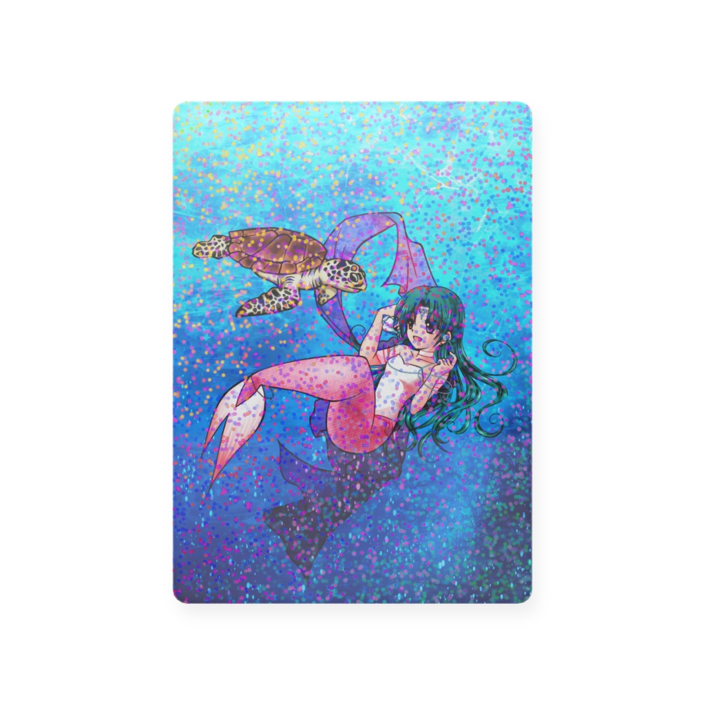 グリッター入りプラスチックカード(リーゼ)