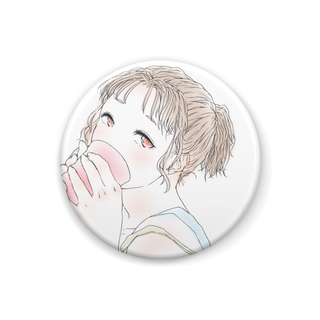 一息 缶バッジ32mm