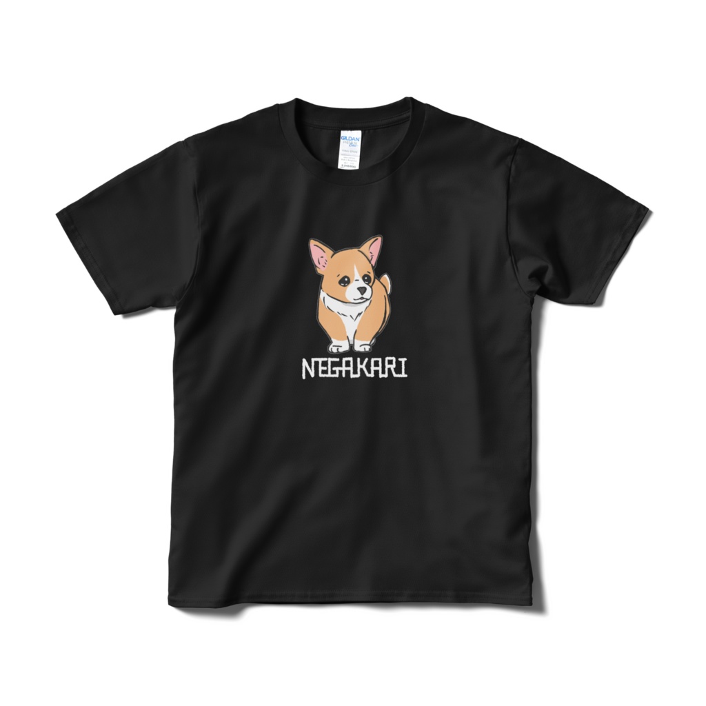 釣り犬コーギーtシャツ Teppachi Cat Tactical Booth