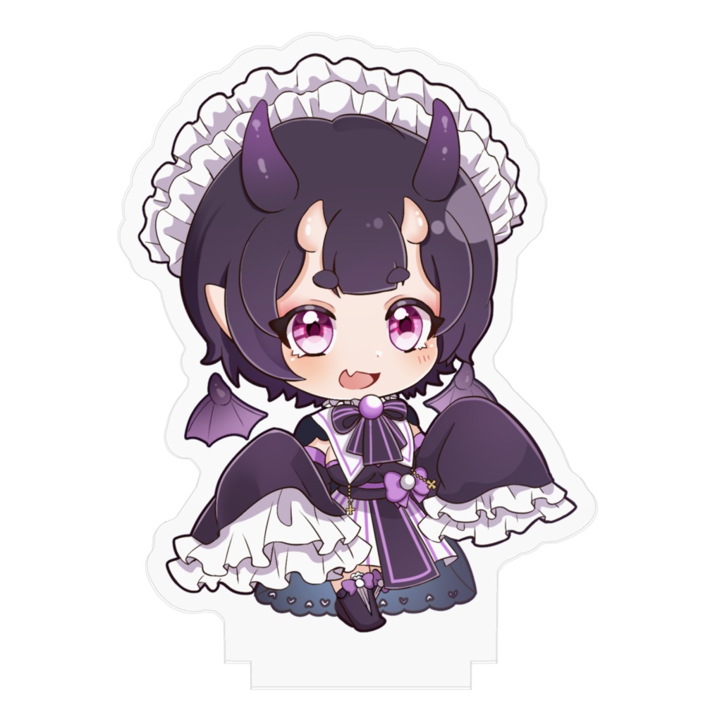 紫鬼乃シキ アクリルフィギュア