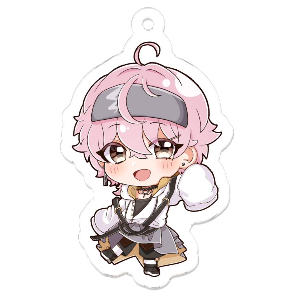 桃乃音りん　アクリルキーホルダー