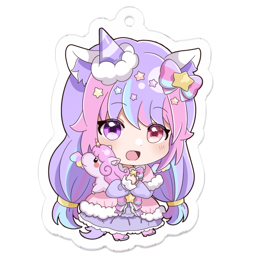 夢乃ふぃあら アクリルキーホルダー