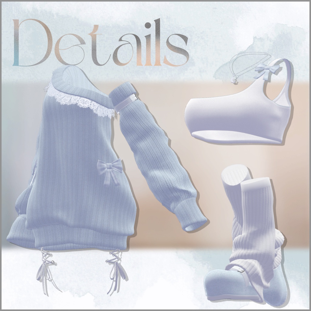 6 Avatars | 🩵Chill Knit