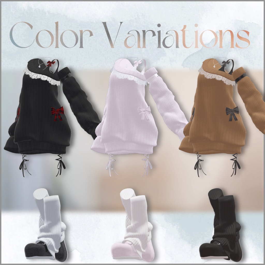 6 Avatars | 🩵Chill Knit