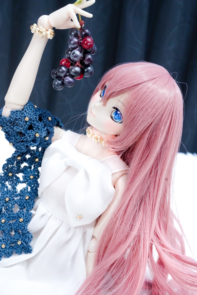 DDサイズ 白シフォンワンピースセット(S胸〜M胸)