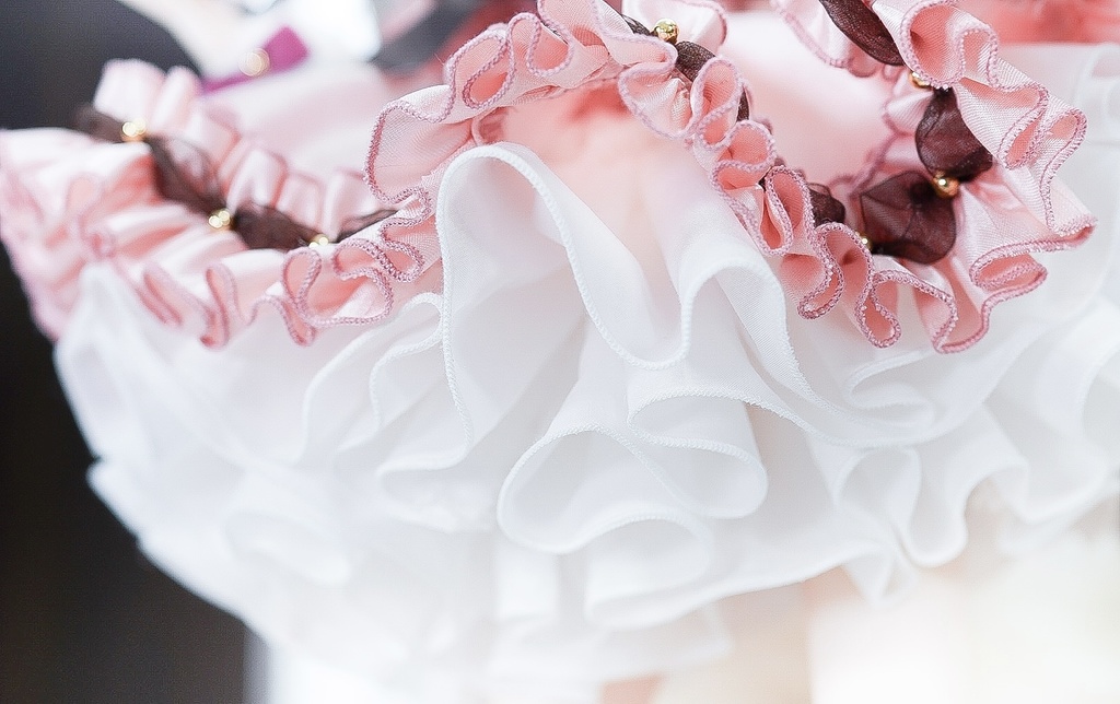 MDDフリルドレスセット(ピンク)