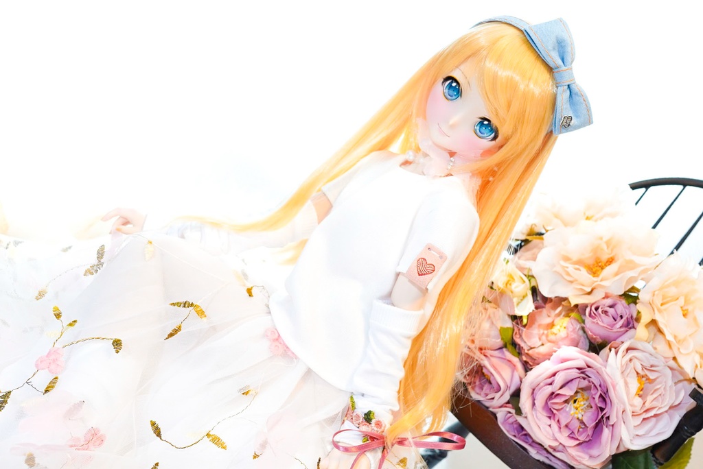 DDサイズ『ピンクチュールスカートセット』