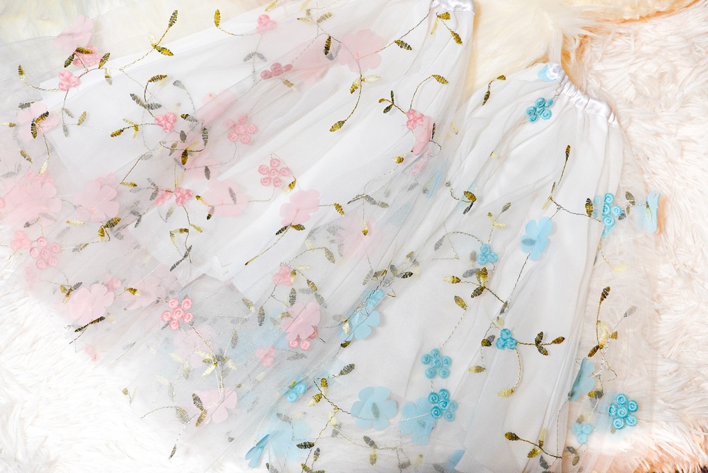 DDサイズ『ブルーチュールスカートセット』