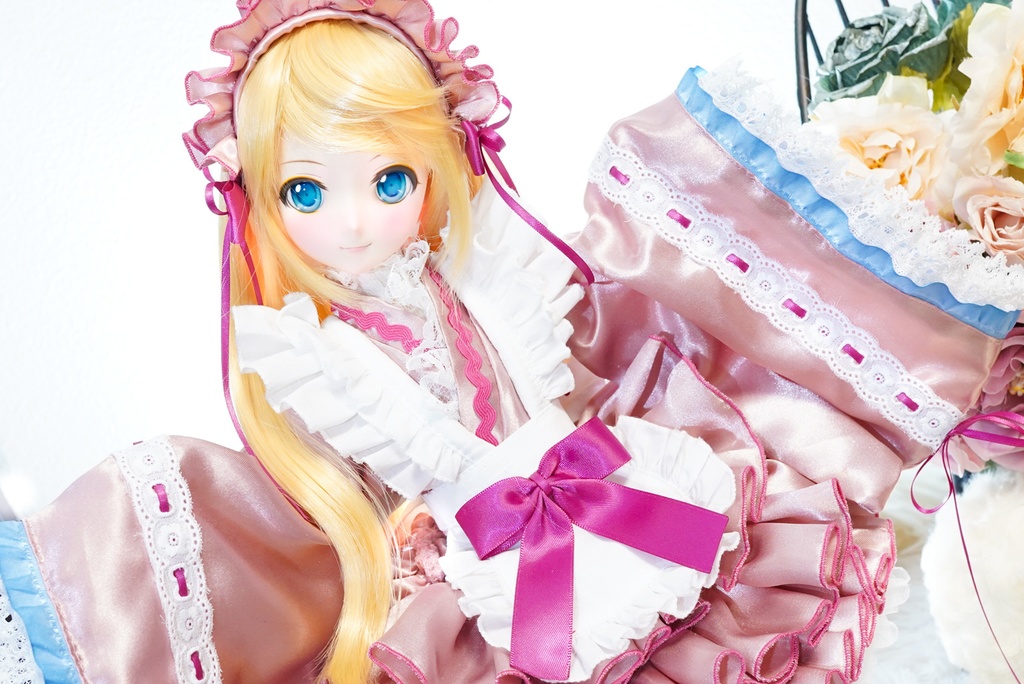 DDサイズ『ふわふ和メイドドレスセット』