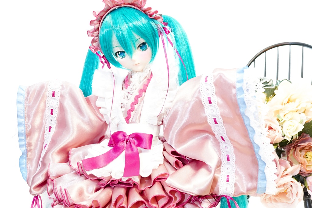 DDサイズ『ふわふ和メイドドレスセット』