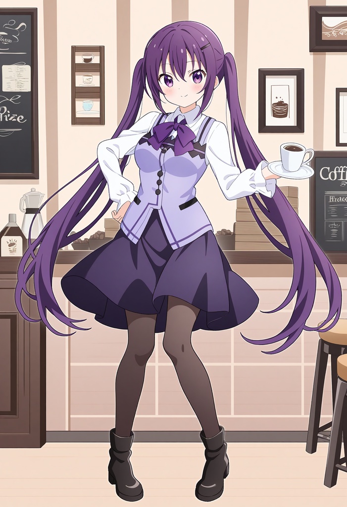 [ご注文はうさぎですか？] 天々座理世(リゼちゃん)ラビットハウス制服　通常&差分セット