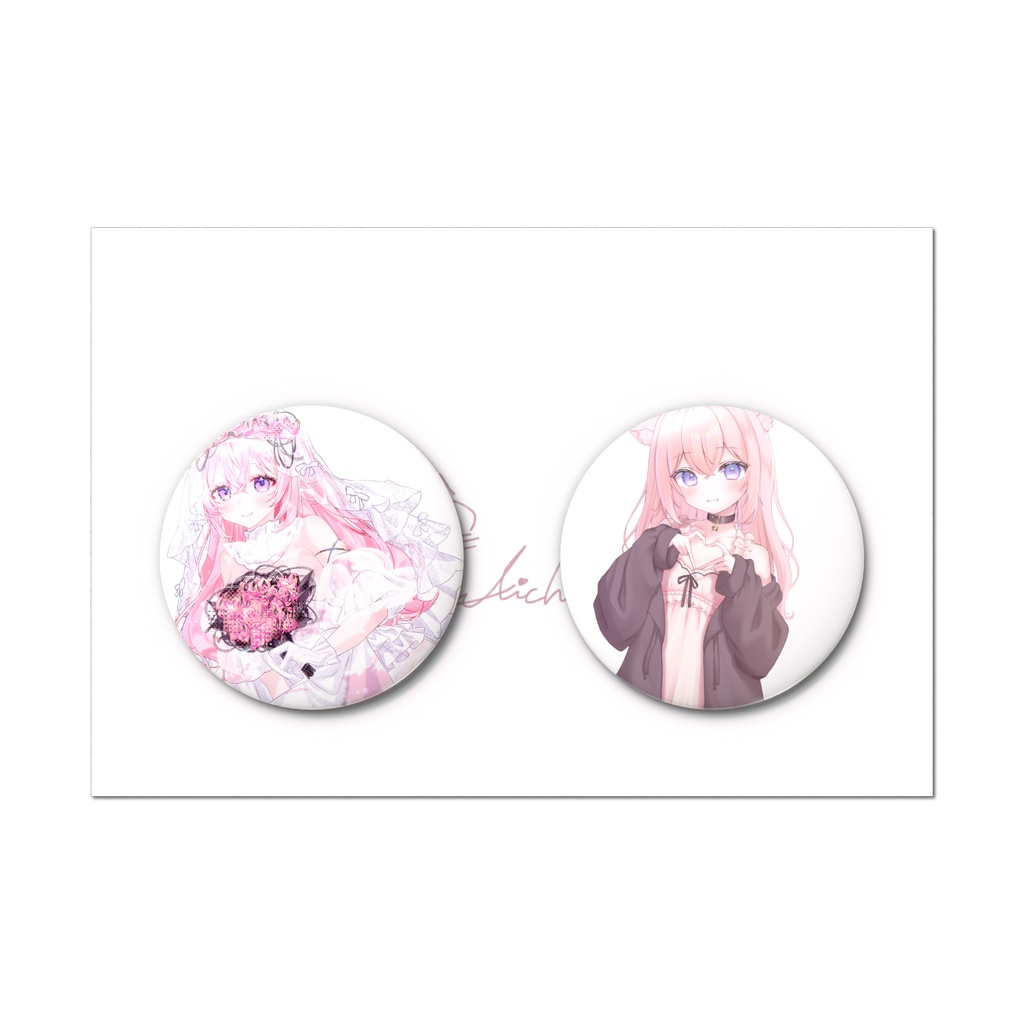 缶バッチ２個セット