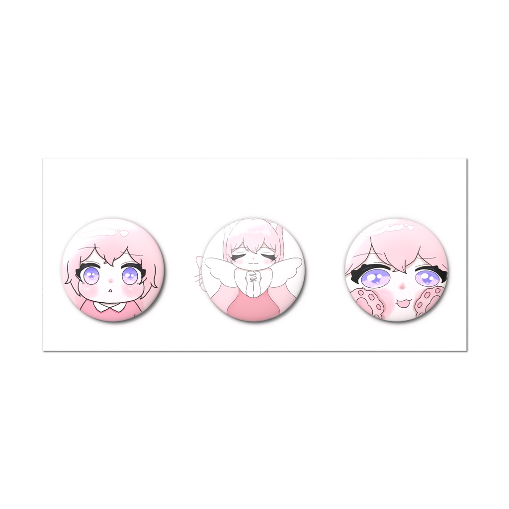 缶バッジ３個セット