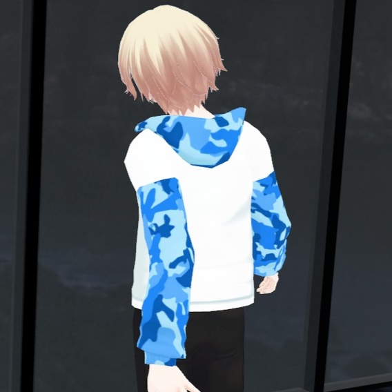 【メンズ猫パーカー】Men's Cat Hoodie