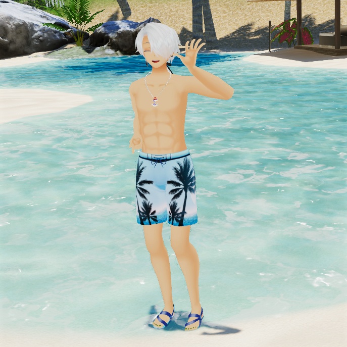 杏里くん&TOMAくんサンダル