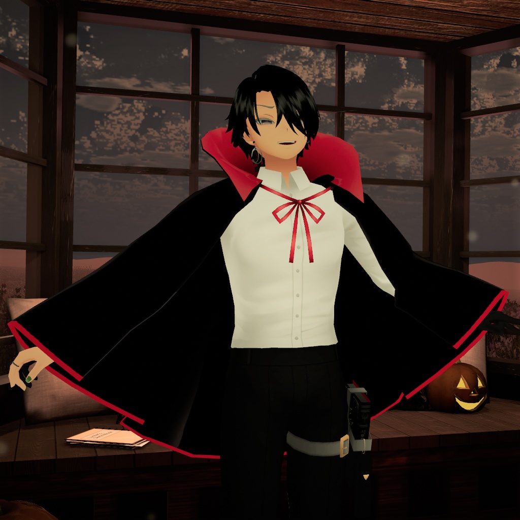 【ハロウィン衣装】ドラキュラマント