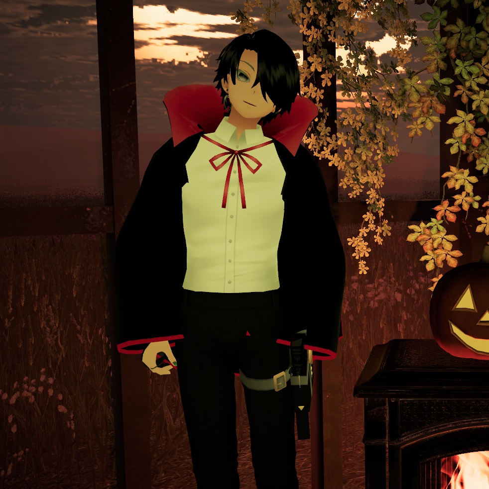 【ハロウィン衣装】ドラキュラマント