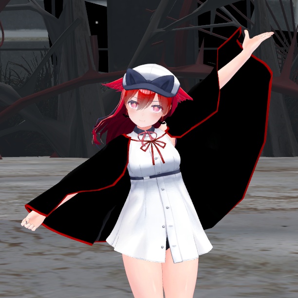 【ハロウィン衣装】ドラキュラマント Girls