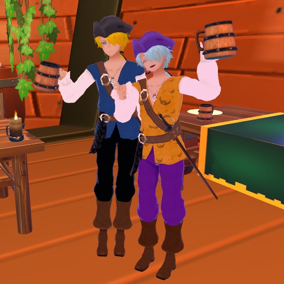 【杏里くん&TOMAくん】海賊セット