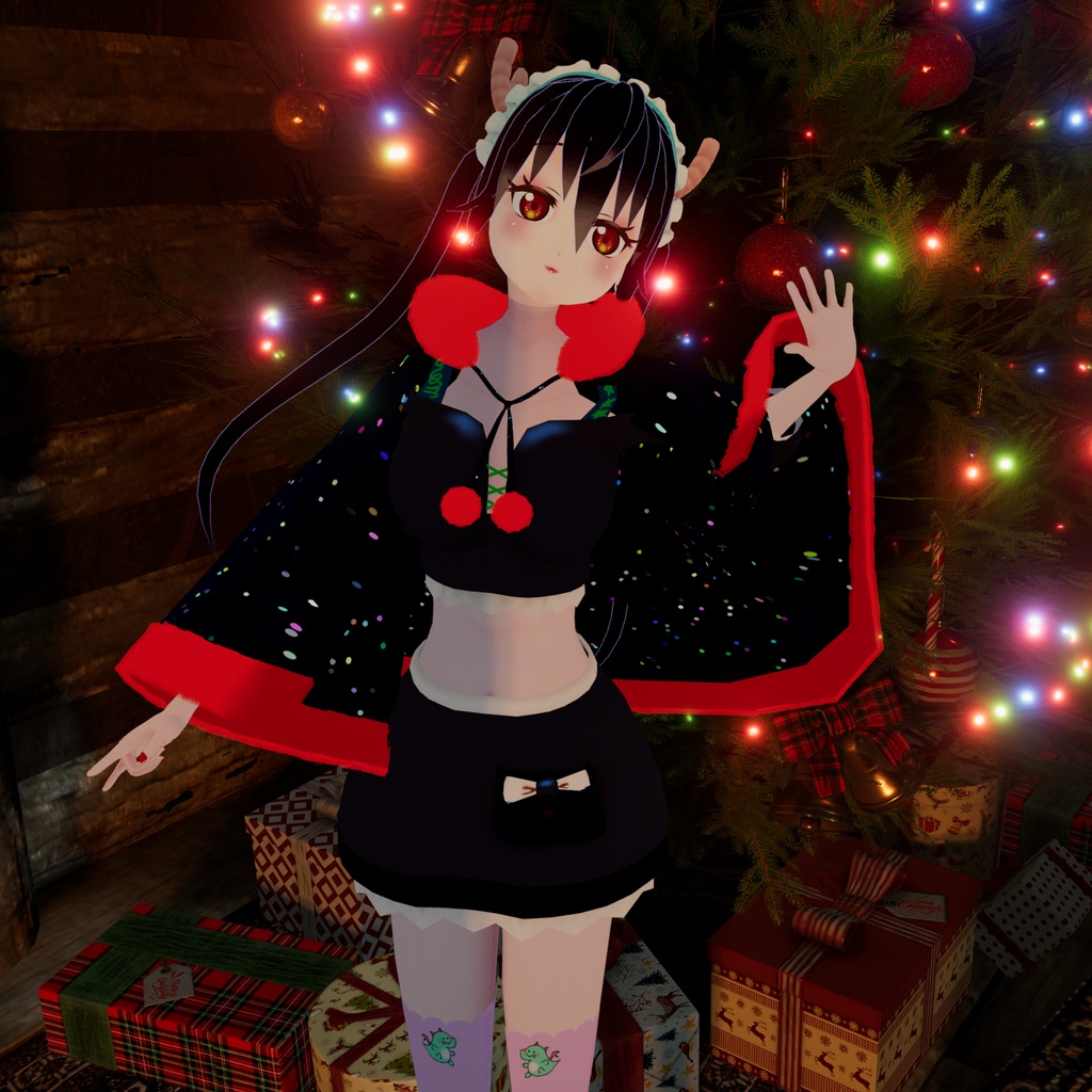 【クリスマス衣装】ファ-マント