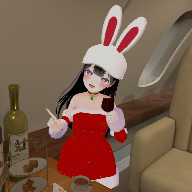 【うさ耳帽子】Rabbit_Hat