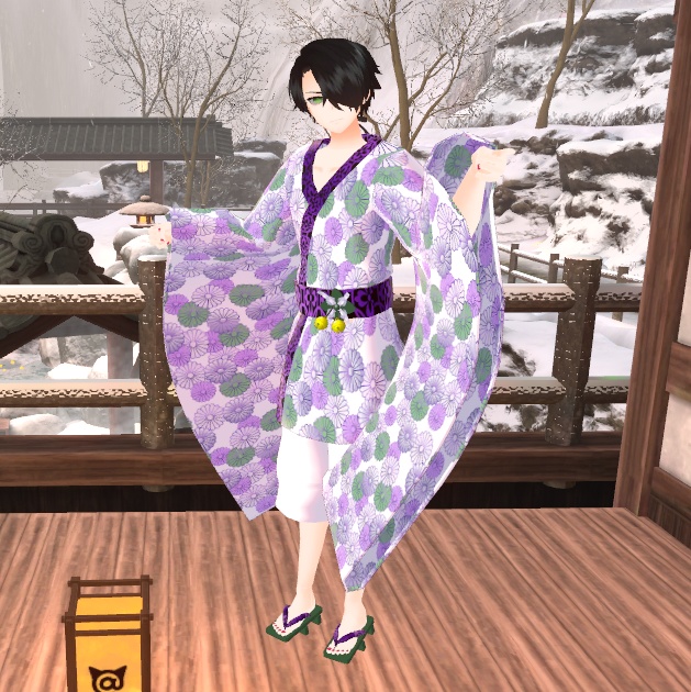 【メンズ和装】雅な着物セット