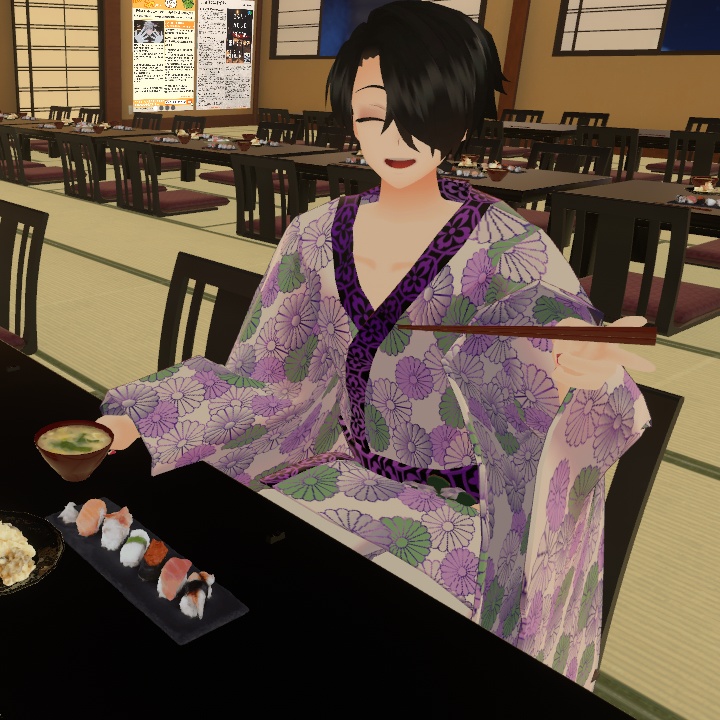 【メンズ和装】雅な着物セット