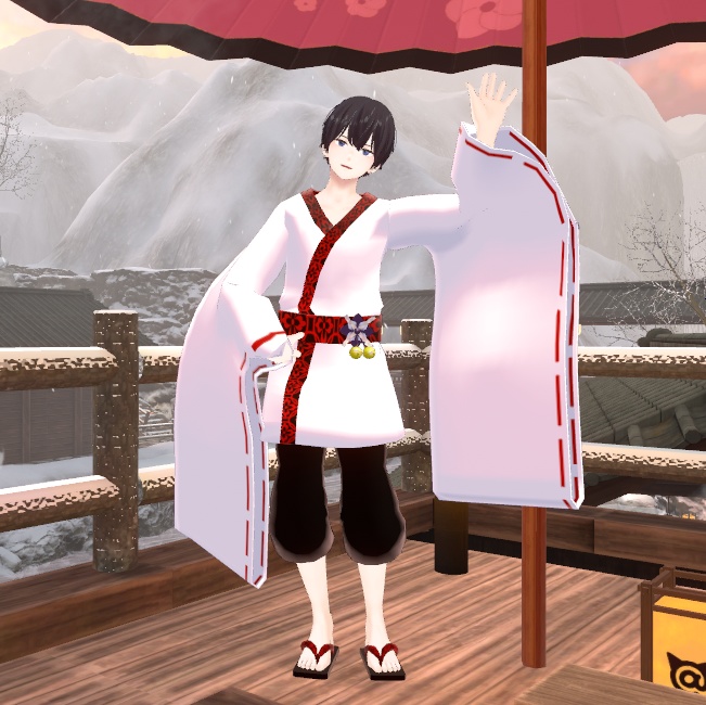 【メンズ和装】雅な着物セット