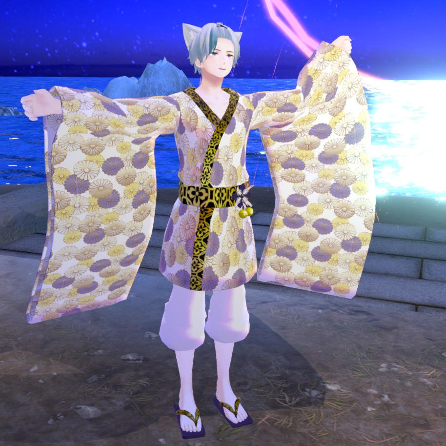 【メンズ和装】雅な着物セット