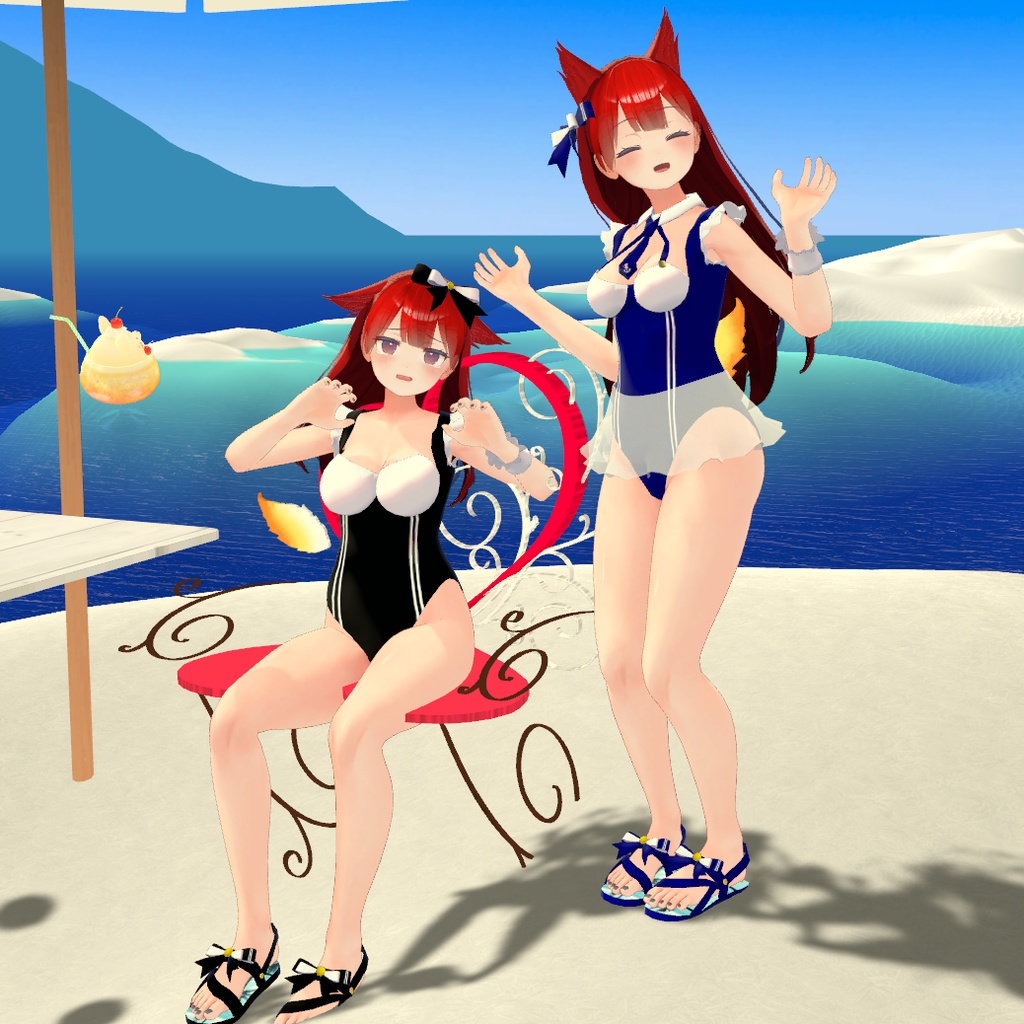 【桔梗ちゃん】Swimwear