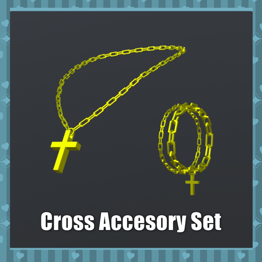 【Cross Acce Set】十字型アクセサリー