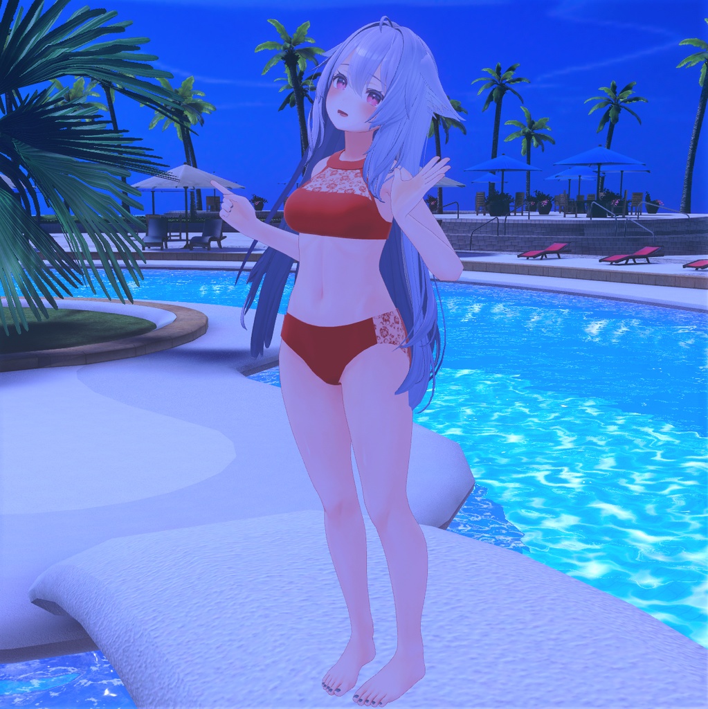 【桔梗ちゃん】清楚ビキニ