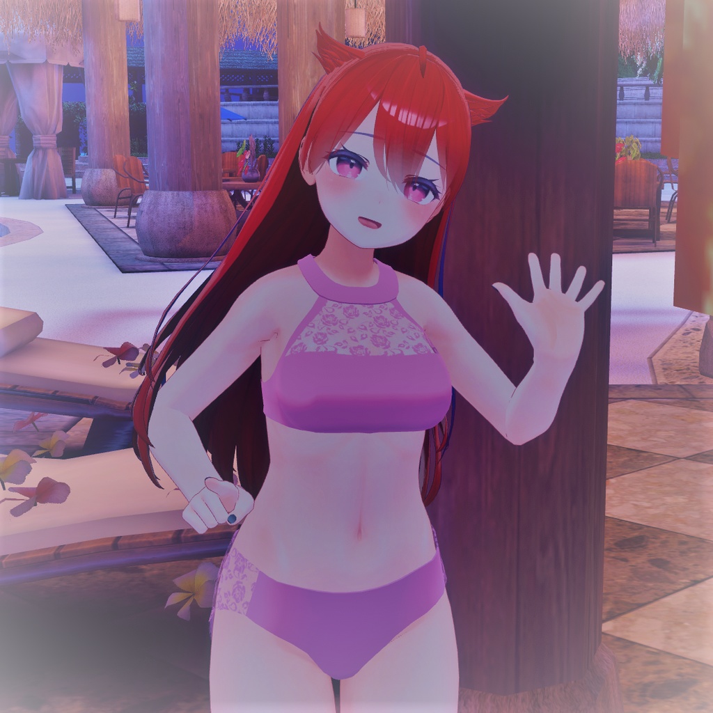 【桔梗ちゃん】清楚ビキニ