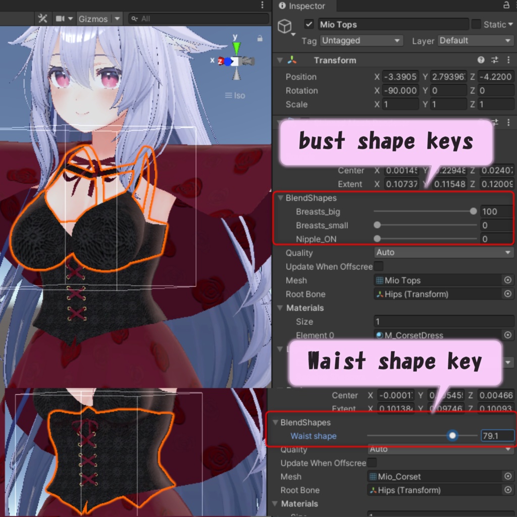 【桔梗ちゃん】コルセットドレス_Corset_Dress