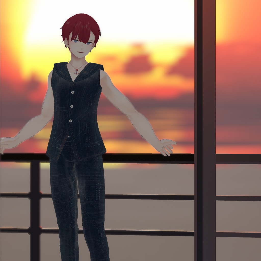 【メンズ衣装】セーラー服