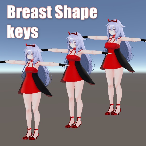 【桔梗ちゃん】小悪魔ドレス_Devil Dress for Kikyo