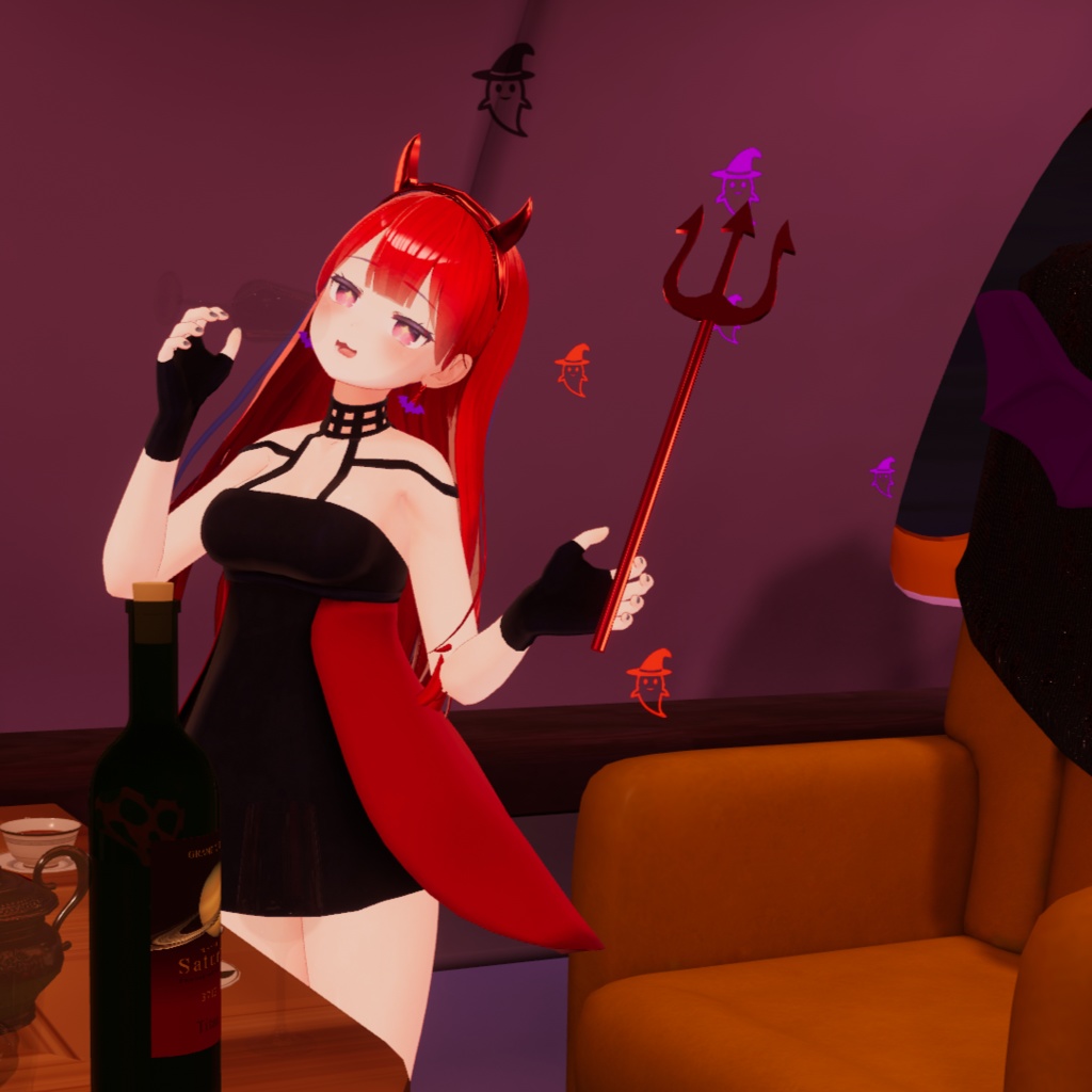 【Devil Fork&Particle】小悪魔フォーク &パーティクル